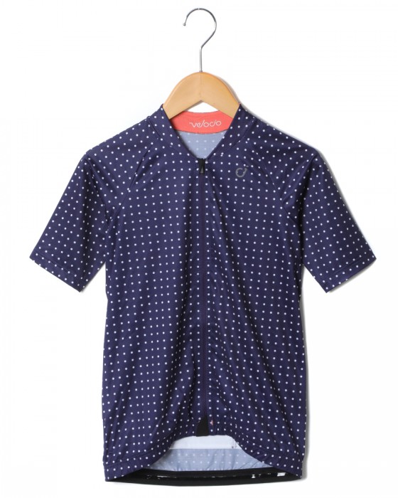 Velocioレディースショートスリーブジャージ【Women's Grid Dot Ultralight Jersey】c0