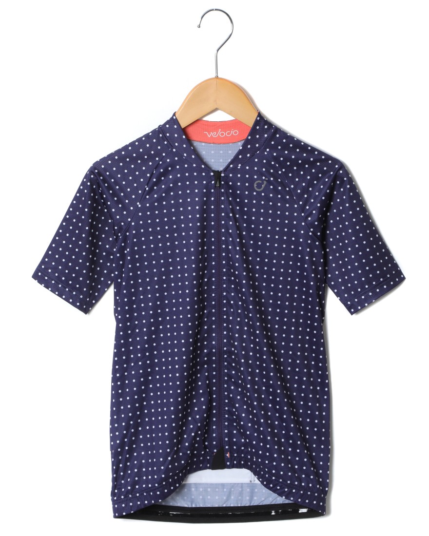 Velocioレディースショートスリーブジャージ【Women's Grid Dot Ultralight Jersey】c0