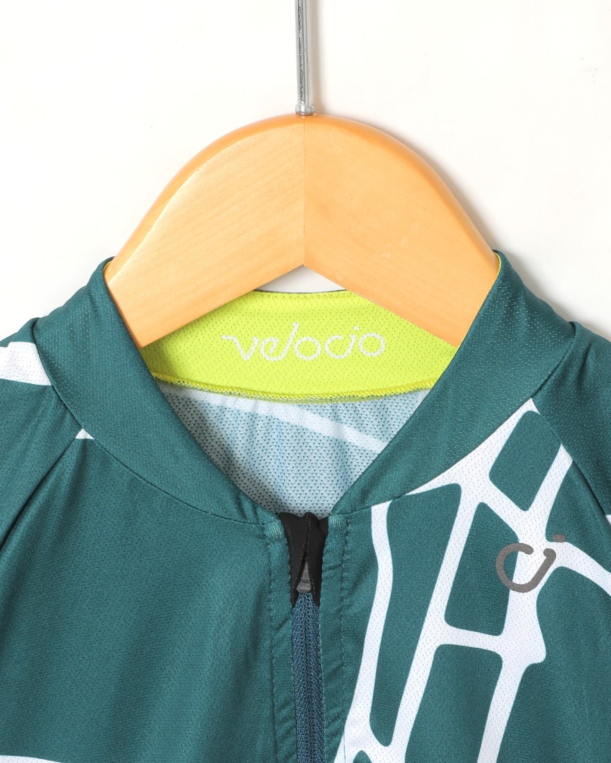 Velocioレディースショートスリーブジャージ【Women's Block Print SE Jersey】01l
