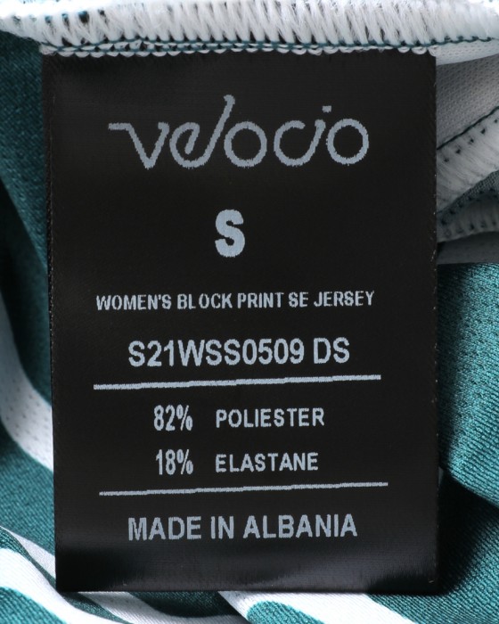 Velocioレディースショートスリーブジャージ【Women's Block Print SE Jersey】19l