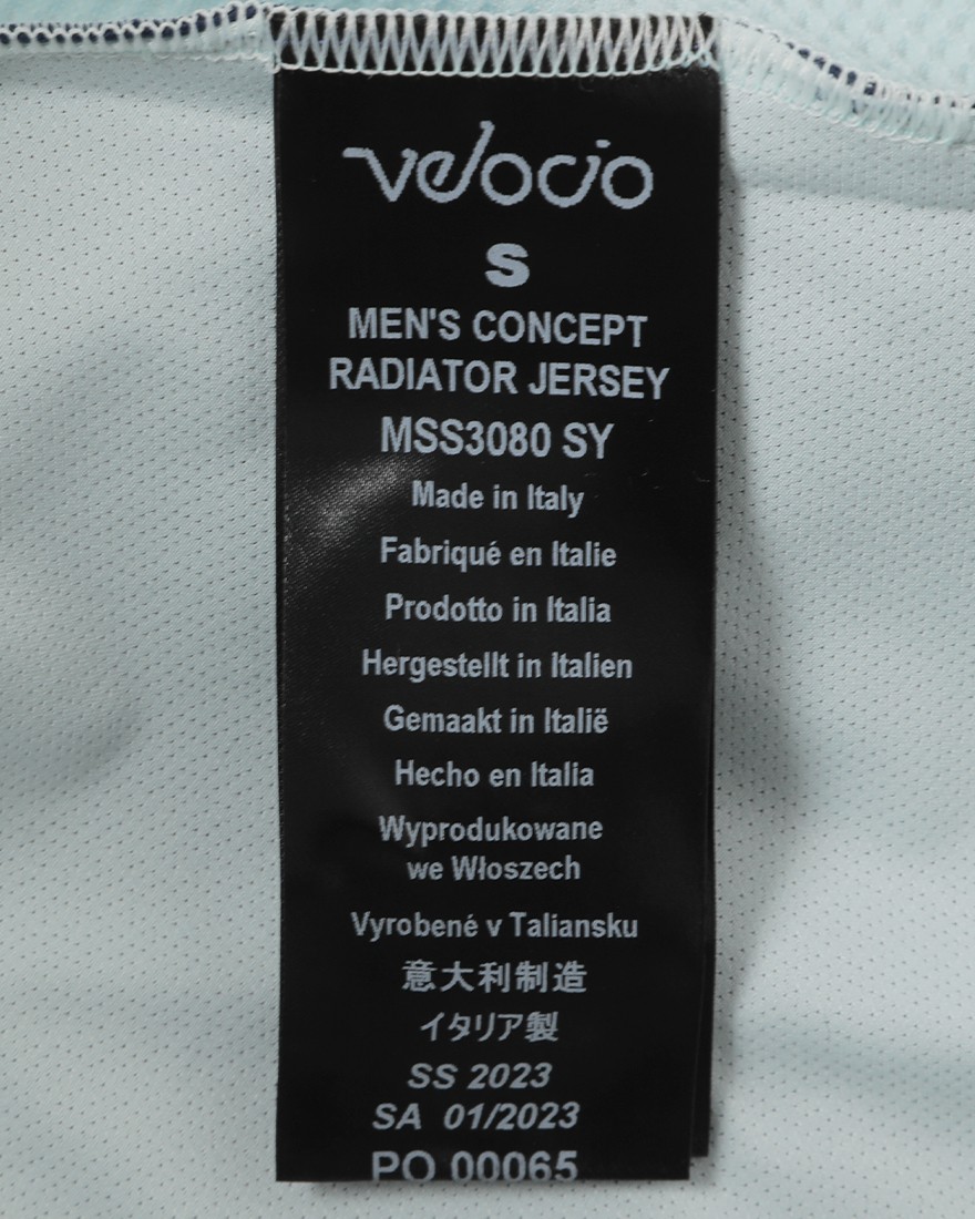 Velocioショートスリーブジャージ【MEN'S CONCEPT RADIATOR JERSEY】17l