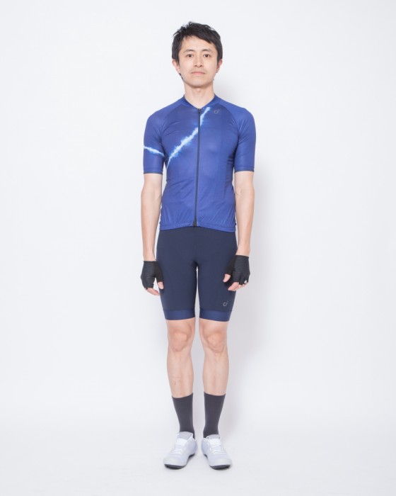 Velocioショートスリーブジャージ【MEN'S INDIGO DYE SE JERSEY】21l