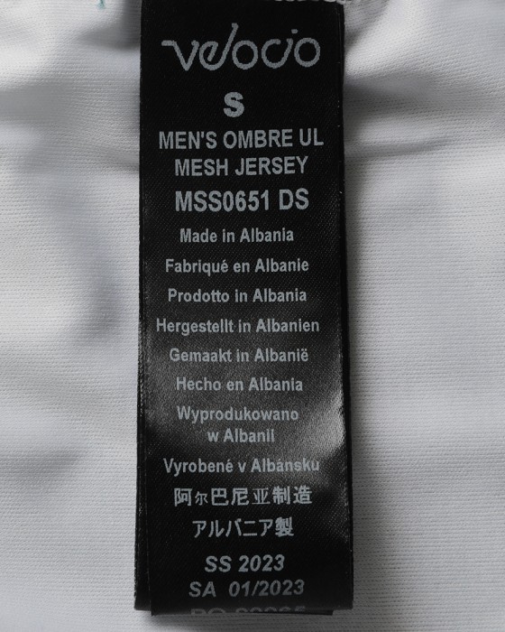 Velocioショートスリーブジャージ【MEN'S OMBRE ULTRALIGHT MESH JERSEY】17l