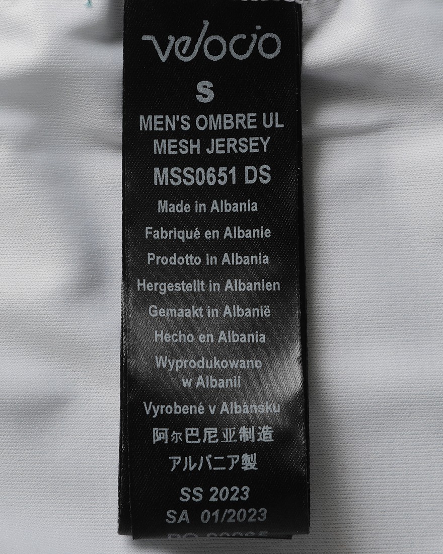 Velocioショートスリーブジャージ【MEN'S OMBRE ULTRALIGHT MESH JERSEY】17l