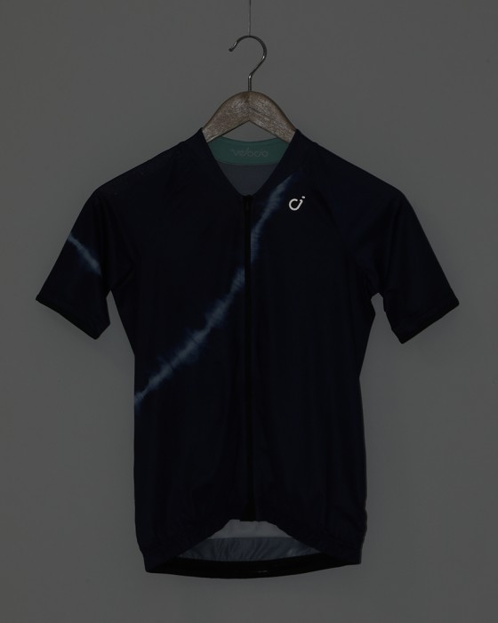 Velocioレディースショートスリーブジャージ【WOMEN'S INDIGO DYE SE JERSEY】02l