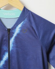Velocioレディースショートスリーブジャージ【WOMEN'S INDIGO DYE SE JERSEY】mb_06l