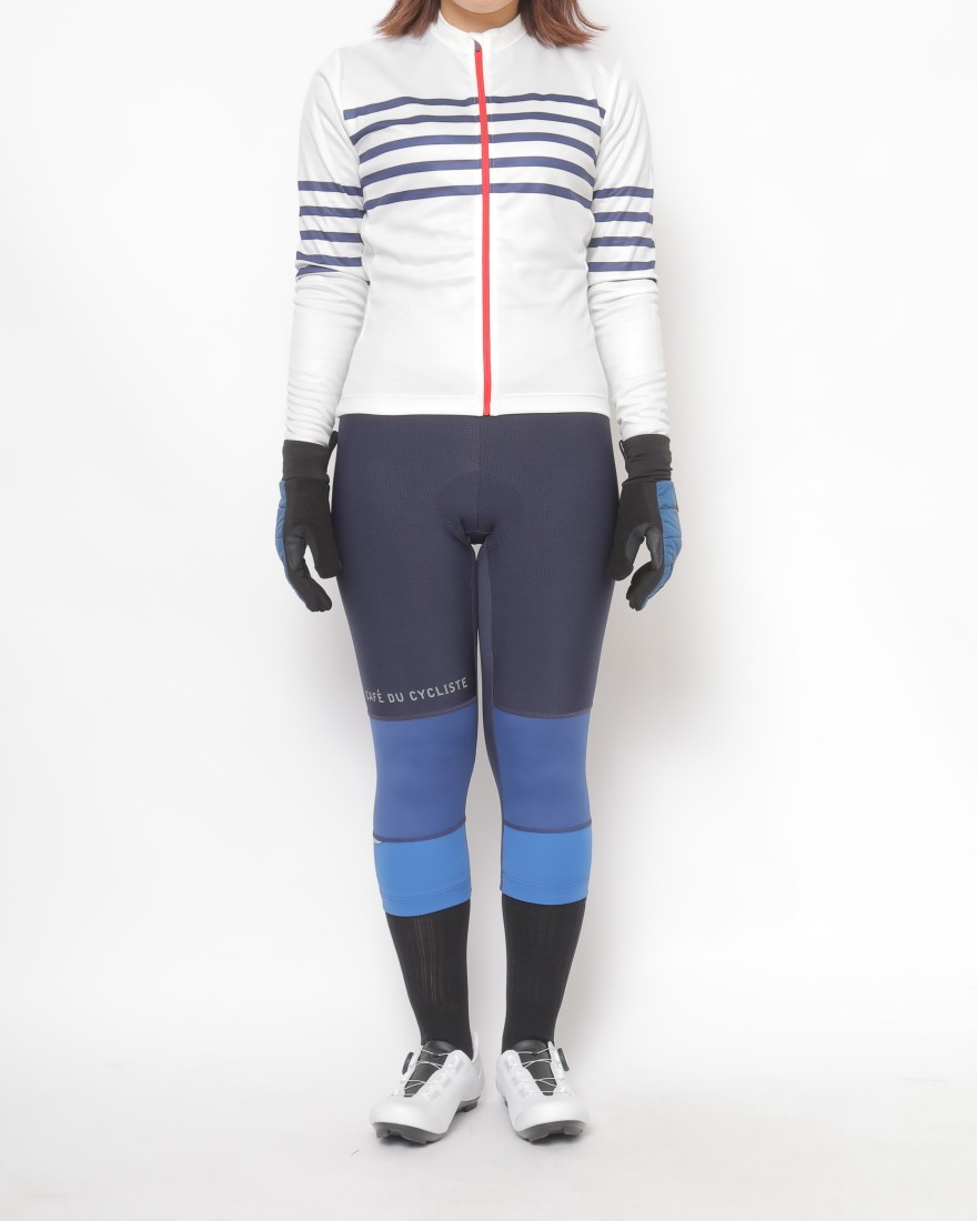 Cafe du Cyclisteレディースロングスリーブジャージ【Claudette】15l