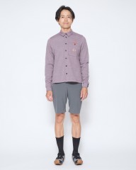 Cafe du Cyclisteロングスリーブグラベルシャツ【Pascaline】mb_23l