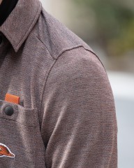 Cafe du Cyclisteロングスリーブグラベルシャツ【Pascaline】mb_27l