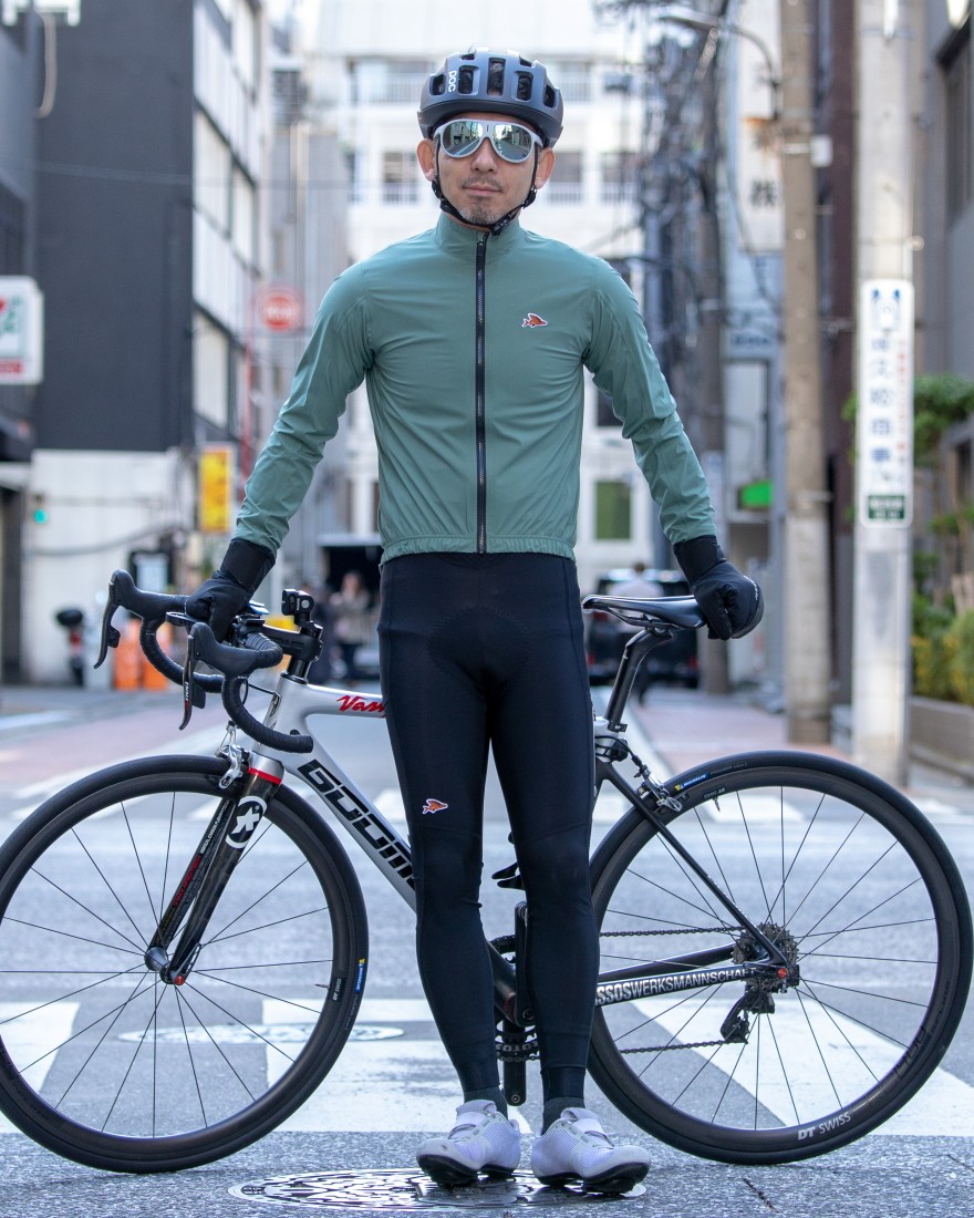 Café du Cycliste サイクルジャケット グレー/ブラック Café du Cycliste サイクルジャケット Sサイズ