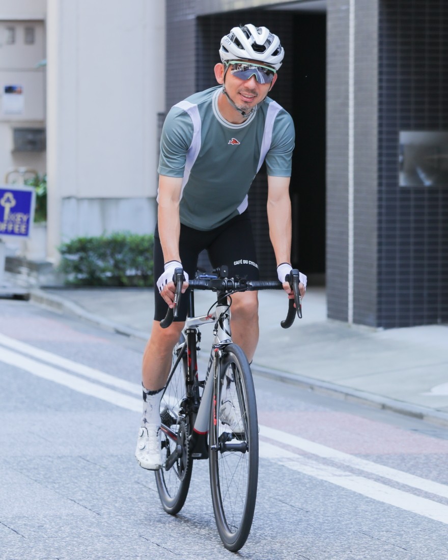 cafe du cycliste カフェドシクリステサイクルジャージ