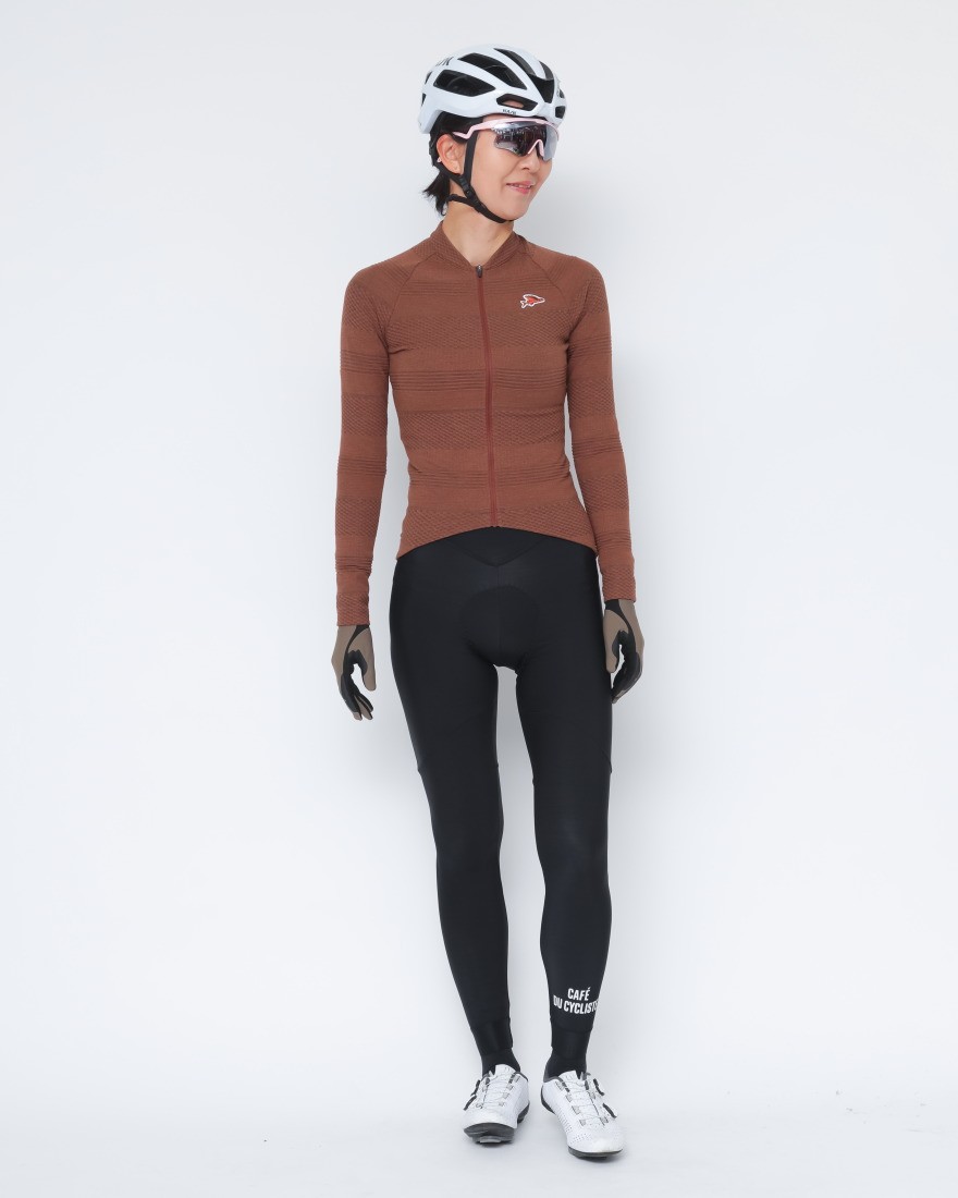 Cafe du Cyclisteレディース ロングスリーブジャージ【CORINNE】ma