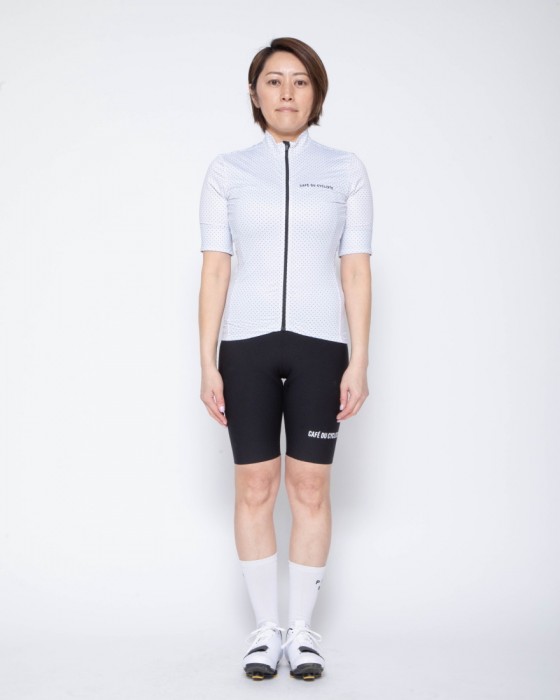 Cafe du Cyclisteレディースショートスリーブジャージ【Fleurette V2】26l