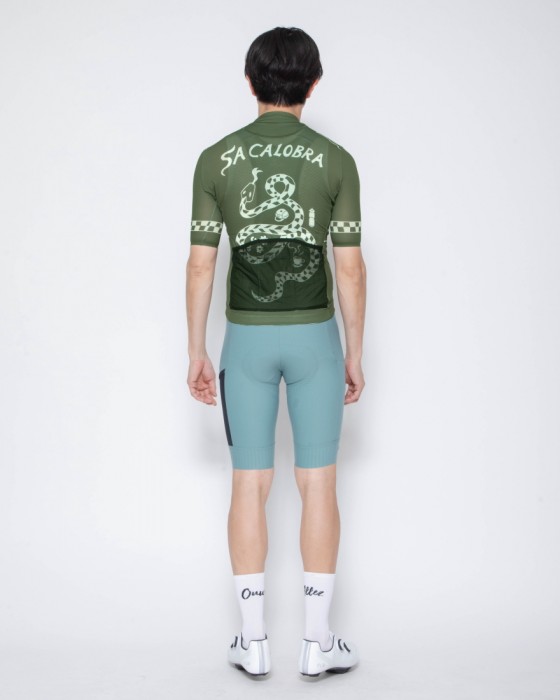 Cafe du Cyclisteショートスリーブジャージ【Col Jersey SA CALOBRA】03l