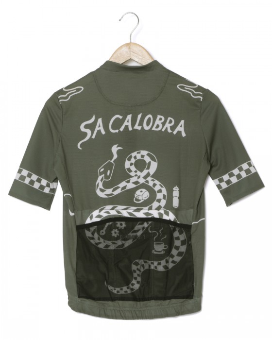 Cafe du Cyclisteショートスリーブジャージ【Col Jersey SA CALOBRA】04l
