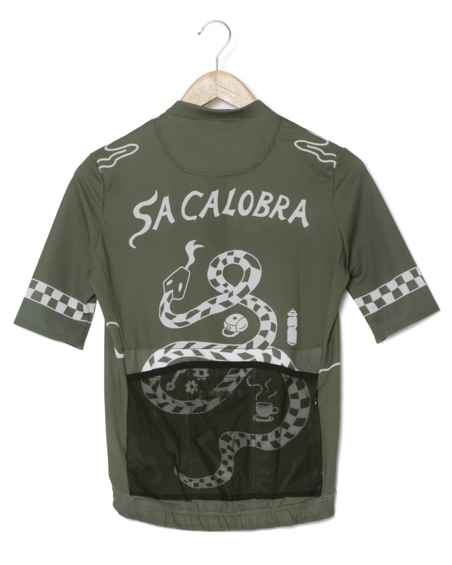 Cafe du Cyclisteショートスリーブジャージ【Col Jersey SA CALOBRA】04l