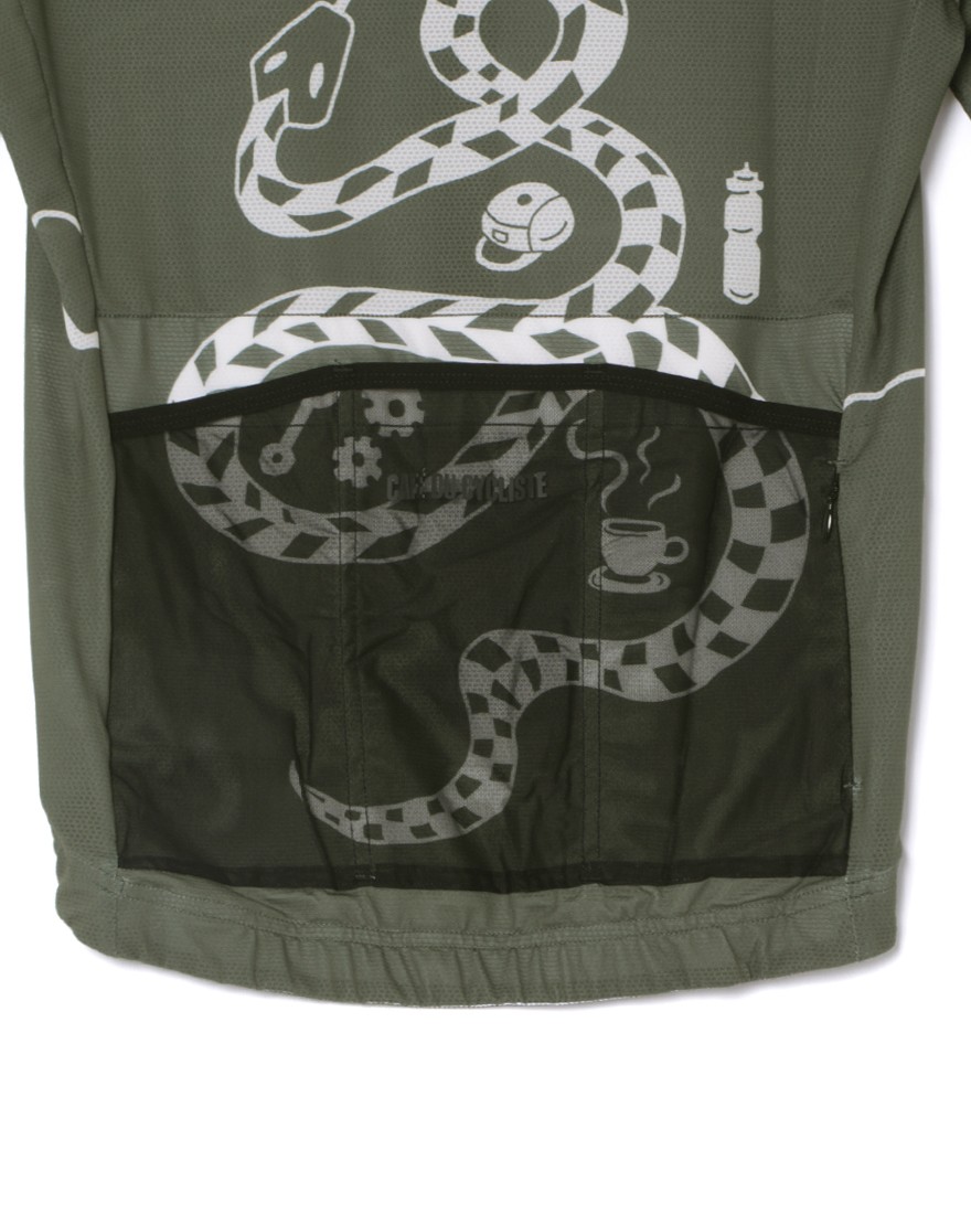 Cafe du Cyclisteショートスリーブジャージ【Col Jersey SA CALOBRA】10l