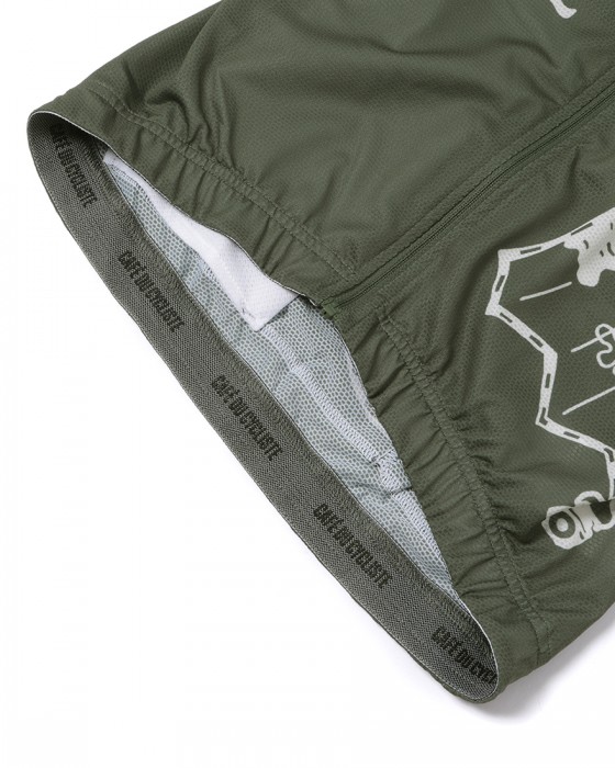 Cafe du Cyclisteショートスリーブジャージ【Col Jersey SA CALOBRA】15l