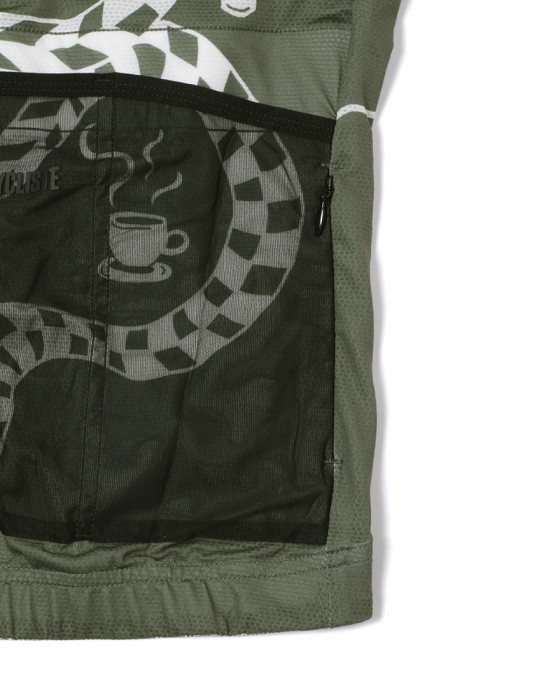 Cafe du Cyclisteショートスリーブジャージ【Col Jersey SA CALOBRA】18l