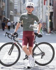 Cafe du Cyclisteショートスリーブジャージ【Col Jersey SA CALOBRA】mb_ma