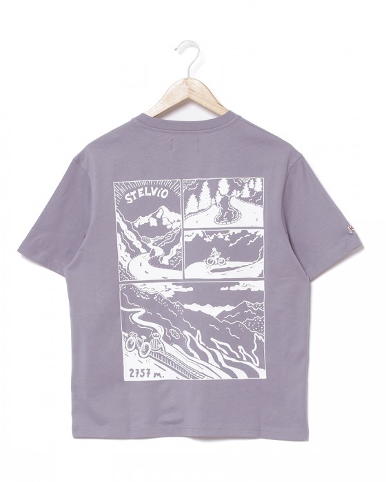 Cafe du Cyclisteオーガニックコットン Tシャツ【Col】17l