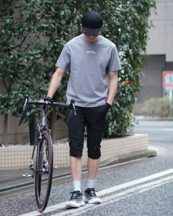 Cafe du Cyclisteオーガニックコットン Tシャツ【Col】ma