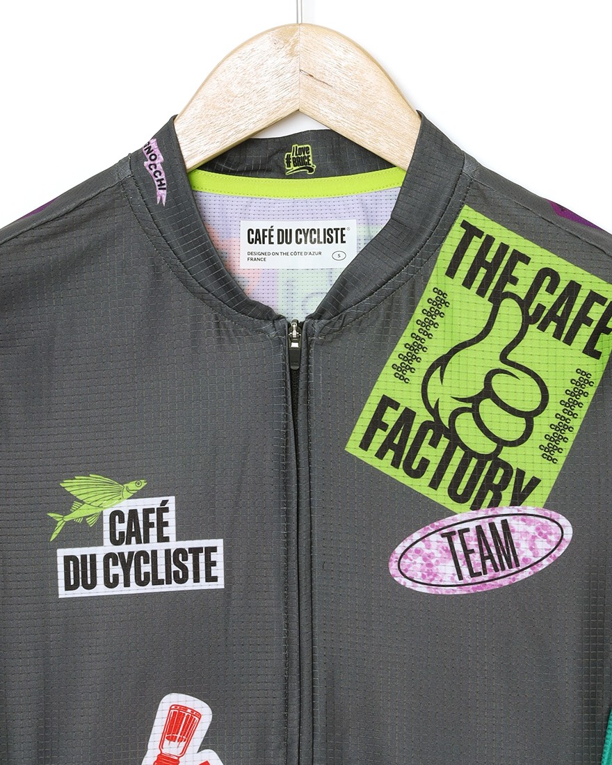Cafe du Cyclisteショートスリーブジャージ【BERGIDA CAFE FACTORY】05l