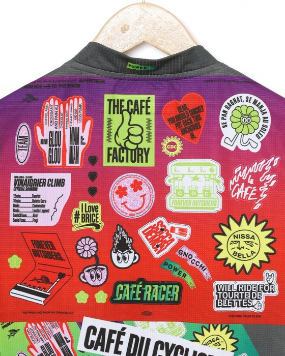 Cafe du Cyclisteショートスリーブジャージ【BERGIDA CAFE FACTORY】09l