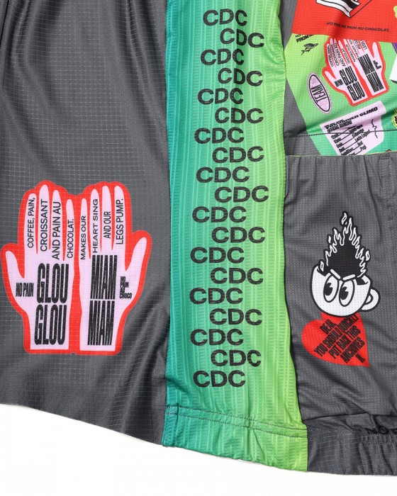 Cafe du Cyclisteショートスリーブジャージ【BERGIDA CAFE FACTORY】15l