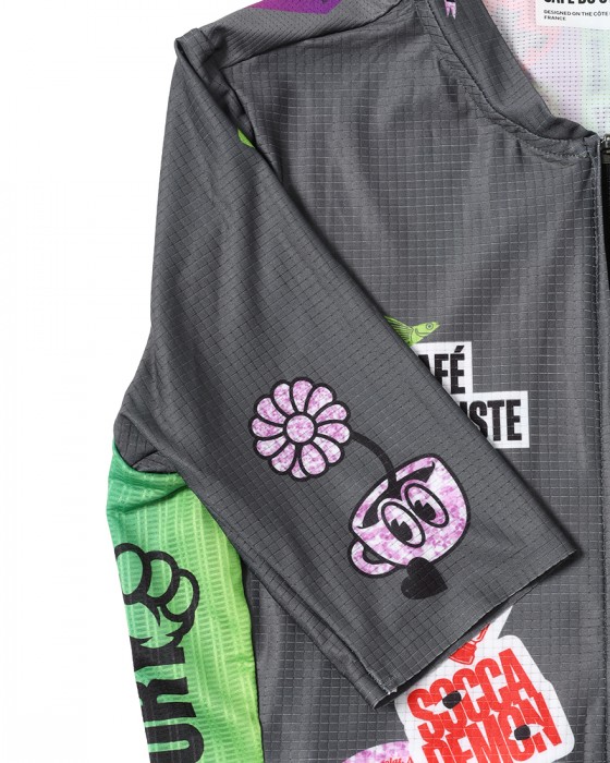 Cafe du Cyclisteショートスリーブジャージ【BERGIDA CAFE FACTORY】21l