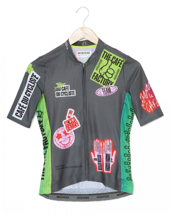 Cafe du Cyclisteショートスリーブジャージ【BERGIDA CAFE FACTORY】c0