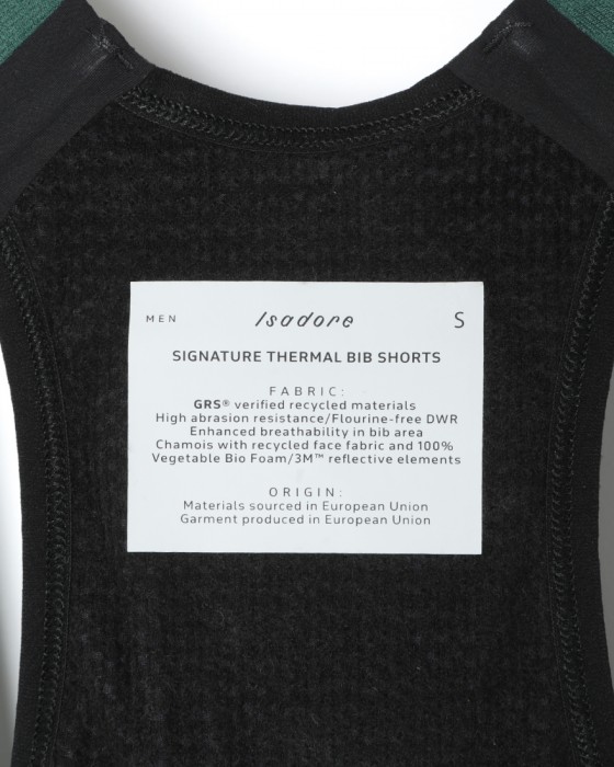 Isadoreサーマルビブショーツ【Signature Thermal Bib Shorts2.0】19l