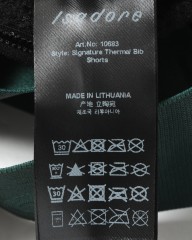 Isadoreサーマルビブショーツ【Signature Thermal Bib Shorts2.0】mb_28l