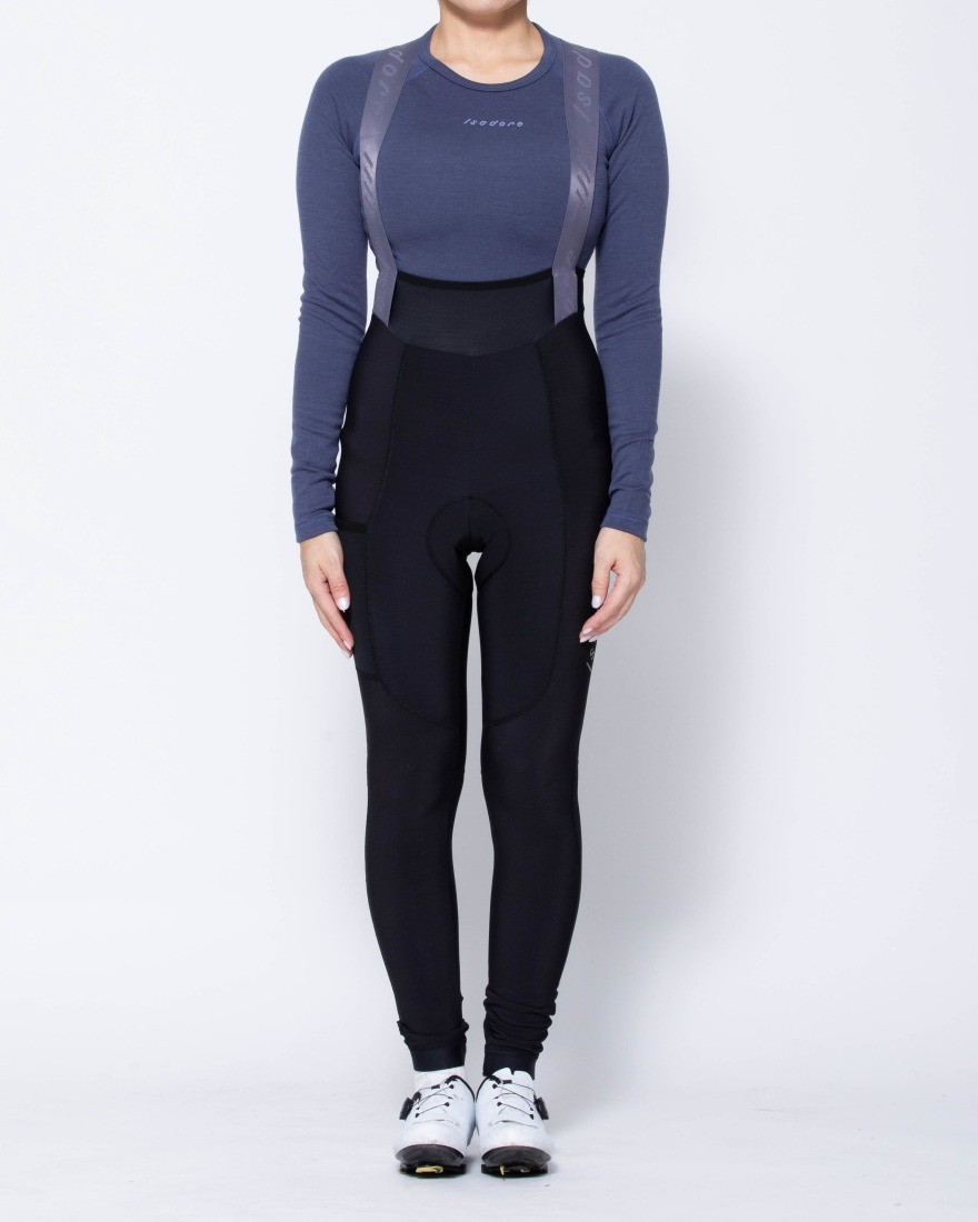Isadoreレディースサーマルビブタイツ【Signature Thermal Tights】01l