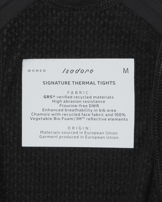 Isadoreレディースサーマルビブタイツ【Signature Thermal Tights】15l