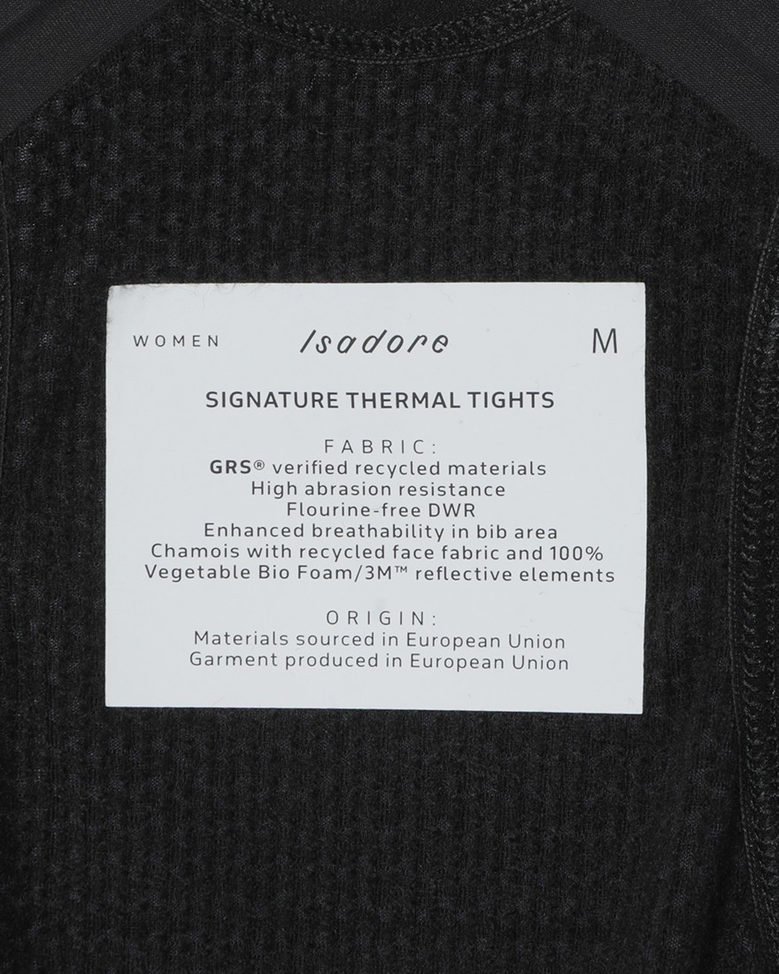 Isadoreレディースサーマルビブタイツ【Signature Thermal Tights】15l