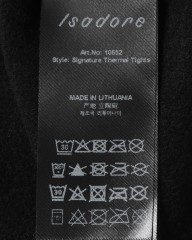 Isadoreレディースサーマルビブタイツ【Signature Thermal Tights】mb_23l