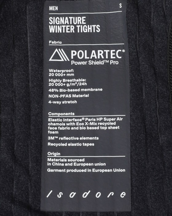 Isadoreウィンター ビブタイツ【Signature Winter Polartec Tights】10l