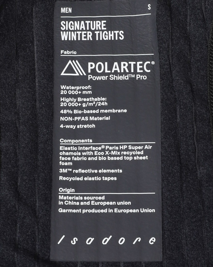 Isadoreウィンター ビブタイツ【Signature Winter Polartec Tights】10l