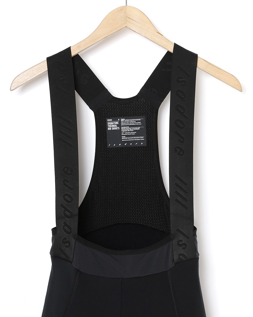 Isadoreレディース サーマルビブショーツ【Women's Signature Thermal Bib Shorts】06l