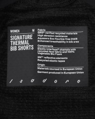 Isadoreレディース サーマルビブショーツ【Women's Signature Thermal Bib Shorts】mb_25l