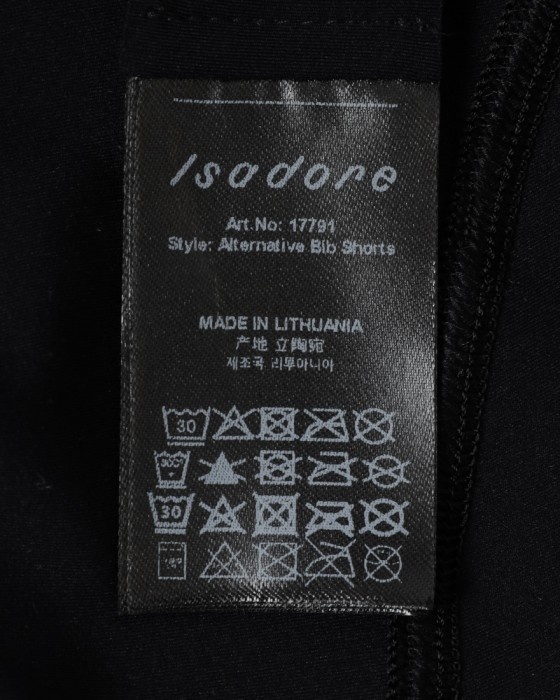 Isadoreビブショーツ【Alternative Bib Shorts（SHORT VERSION）】23l