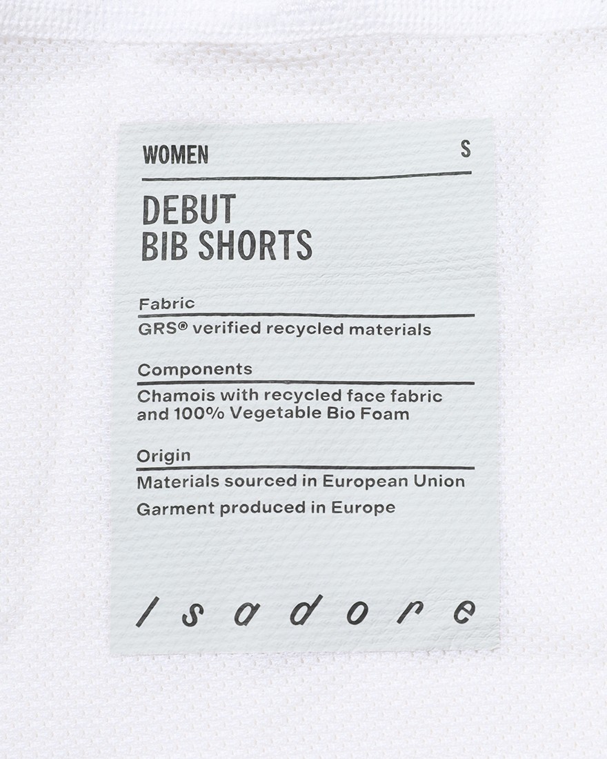 Isadoreレディース ビブショーツ【Women's Debut Bib Shorts】19l