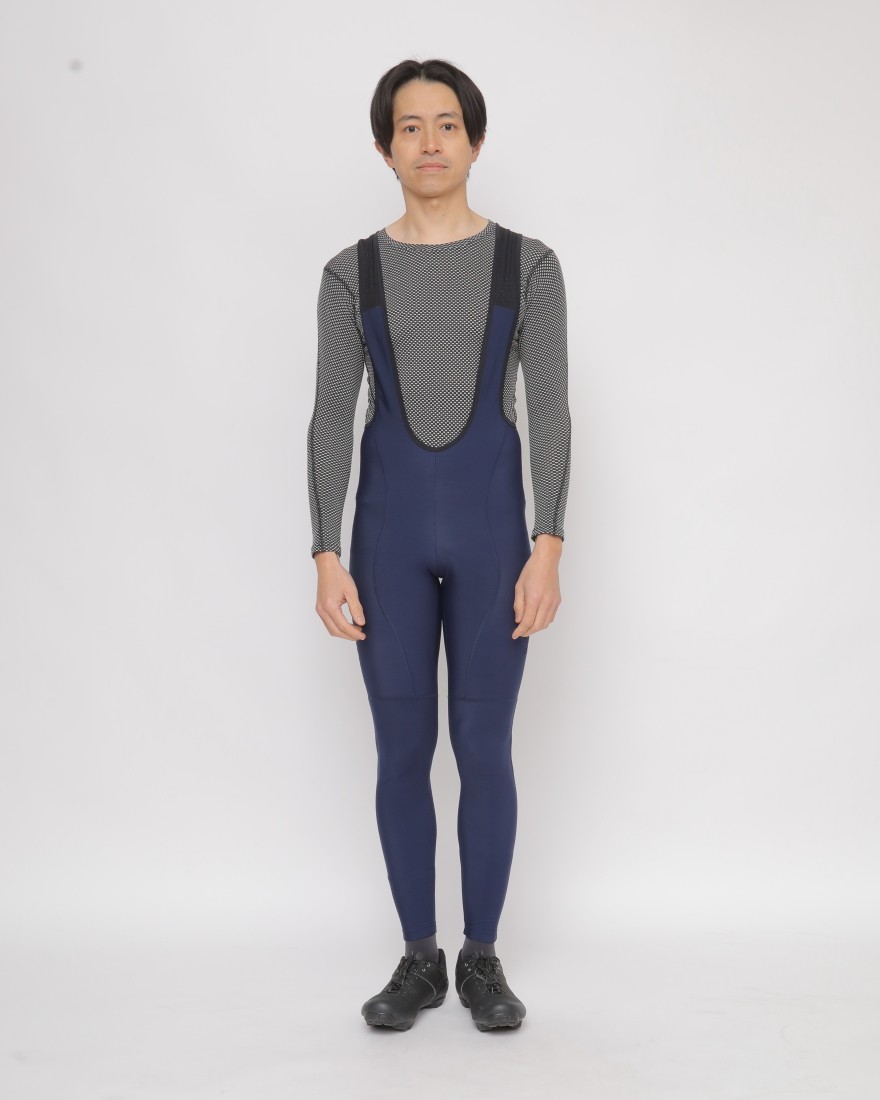 Peloton de Parisパッド無しビブタイツ【Domestique Hiver Bib Tights non Chaimos】23l