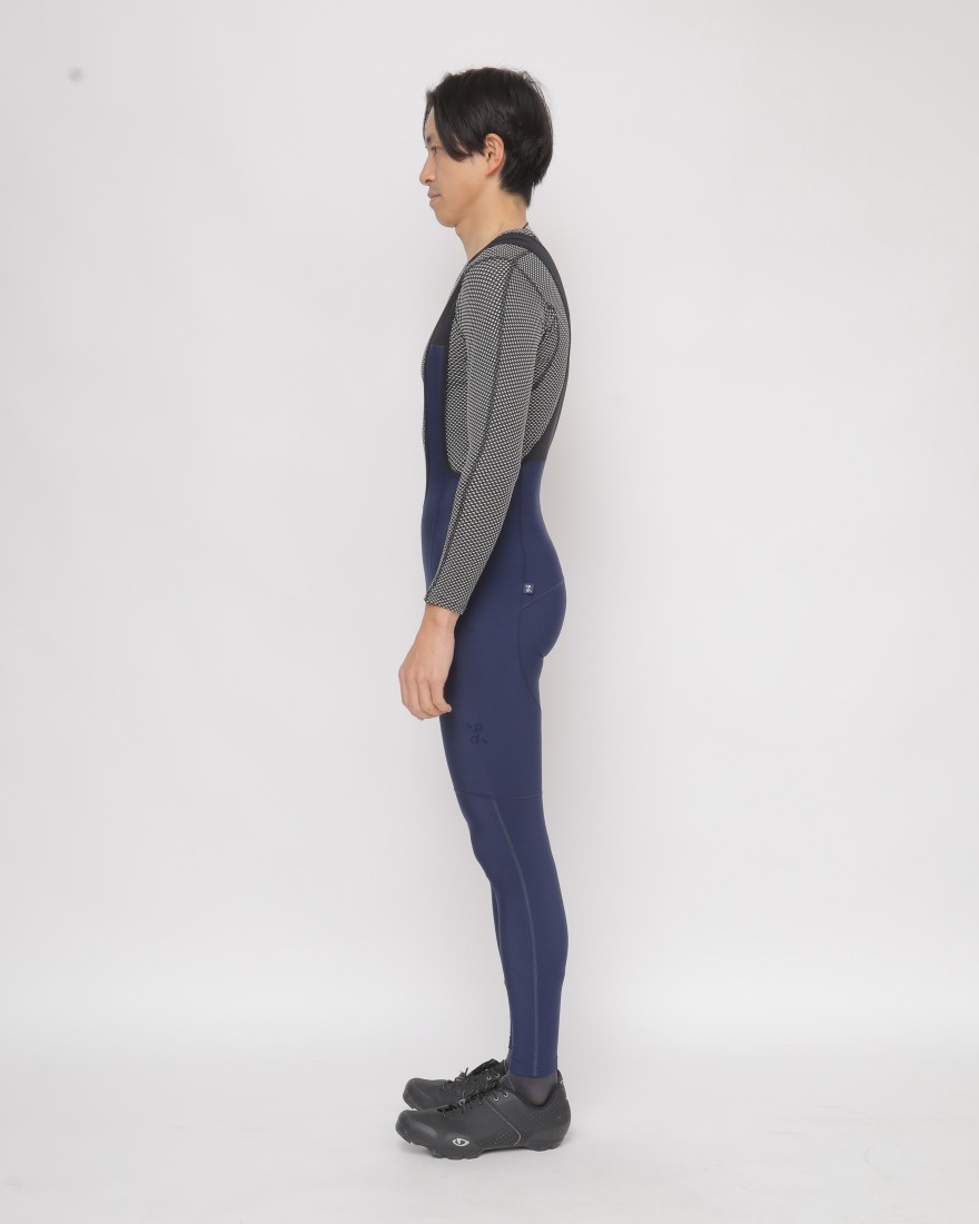 Peloton de Parisパッド無しビブタイツ【Domestique Hiver Bib Tights non Chaimos】24l