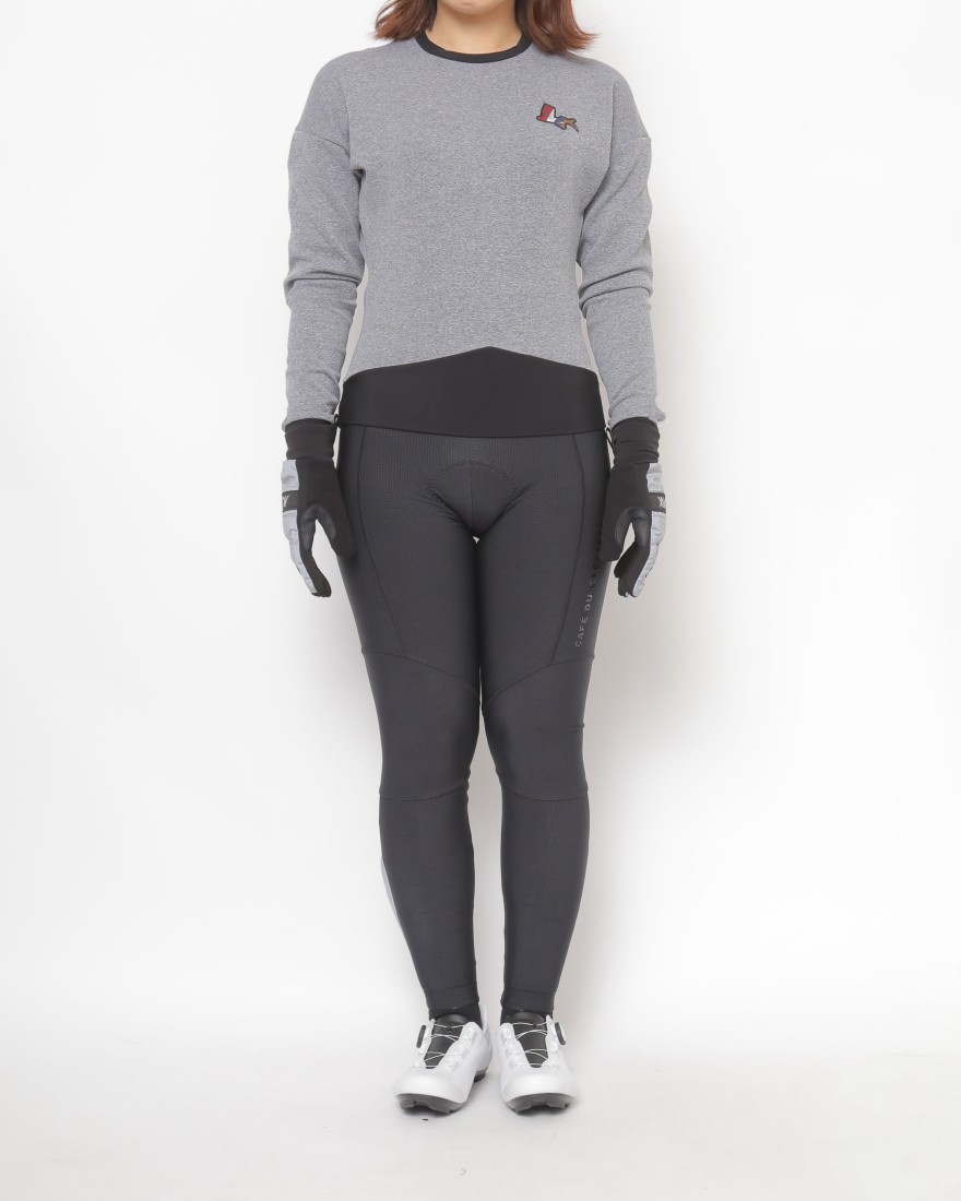 Cafe du Cyclisteレディース ウィンターハーフタイツ【Theresa】19l