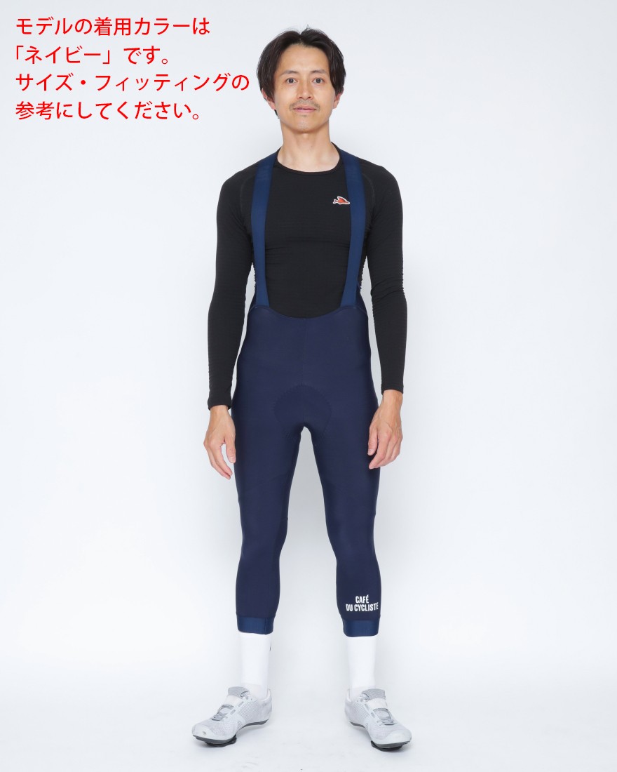 Cafe du Cyclisteサーマルビブニッカー【ADRIENNE】01l