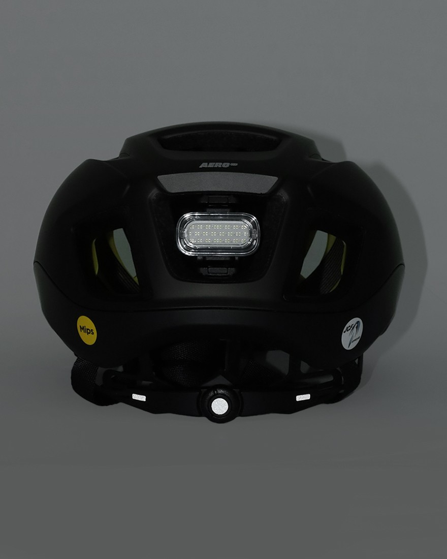 LUMOSスマートライト内蔵 ヘルメット【ULTRA AERO GT MIPS】28l