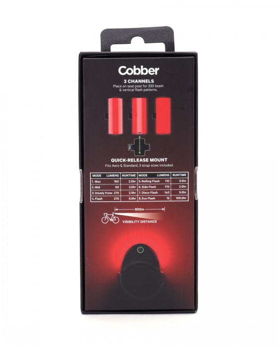 KnogLEDライト【BIG COBBER Rear】14l