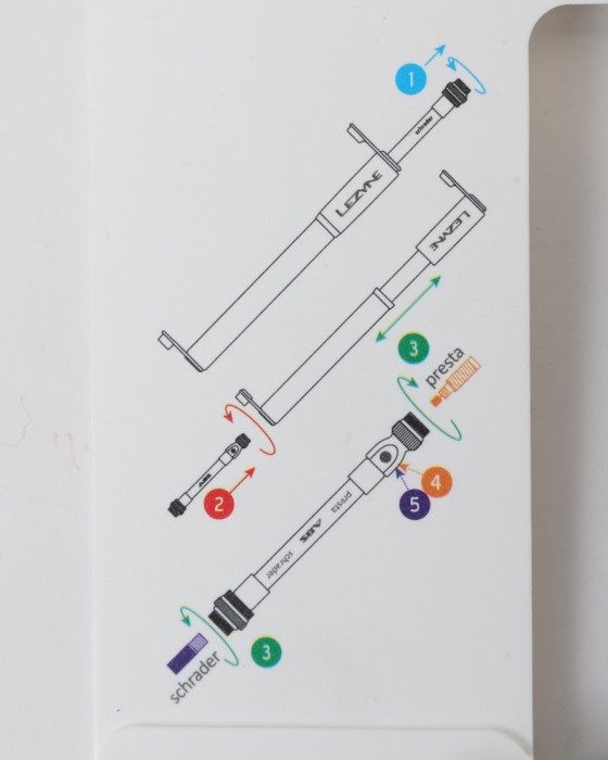 LEZYNE携行用ハンドポンプ【LITE DRIVE S】11l
